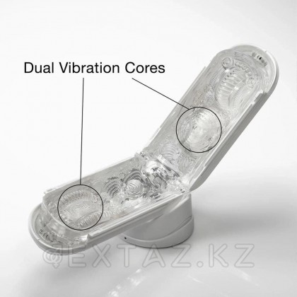Мастурбатор Tenga Flip Zero Gravity с вибрацией, белый от sex shop Extaz фото 9
