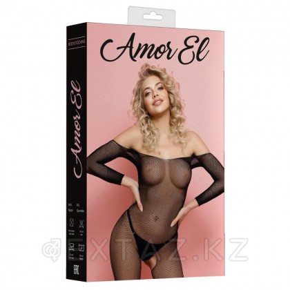  Боди-комбинезон с доступом Amor El Classic в сетку XL/XXL от sex shop Extaz фото 3