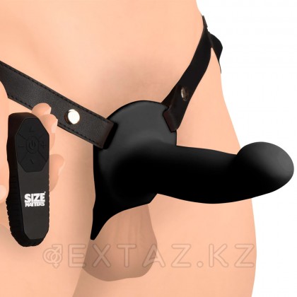 Полый страпон фаллопротез с вибрацией Size Matters 2