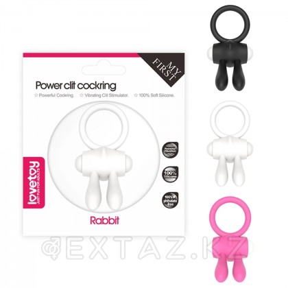 Эрекционное виброкольцо Power Rabbit clit cockring, розовый от sex shop Extaz фото 2