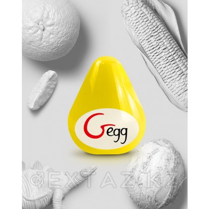 Gvibe Gegg Yellow - мастурбатор яйцо, 6.5х5 см (желтый) от sex shop Extaz
