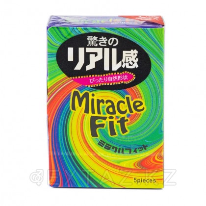 Презервативы SAGAMI Miracle Fit 5 шт. (анатомическая форма) от sex shop Extaz