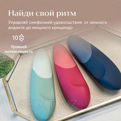 Клиторальный вибратор Womanizer Vibe, темно-синий от sex shop Extaz фото 16