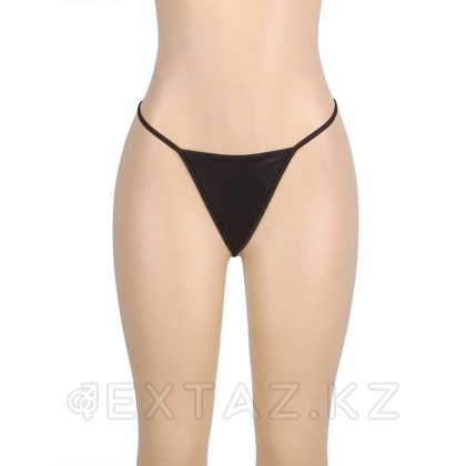 Кожаное платье с кружевом Ohyeah +стринги, XL-2XL от sex shop Extaz фото 10