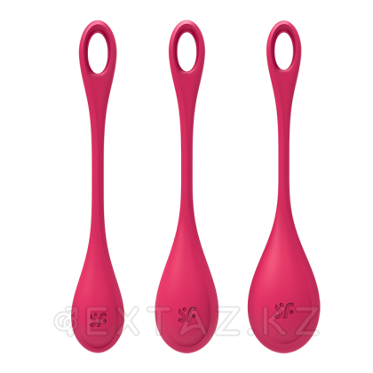 Набор вагинальных шариков Satisfyer Yoni Power 1 розовые от sex shop Extaz фото 3