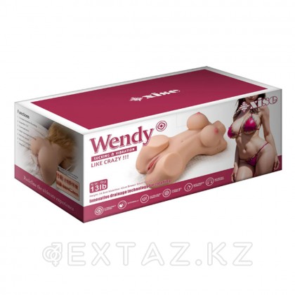 Сексуальное женское тело с двойным входом для мастурбации Wendy от sex shop Extaz фото 12