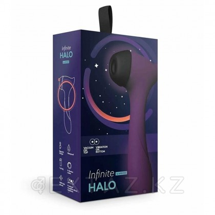 Вибратор-стимулятор Le Frivole Infinite Halo, вакуумный бесконтактный, фиолетовый от sex shop Extaz фото 5