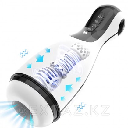 Инновационный мастурбатор Good night с имитацией орального секса Amovibe (белый) от sex shop Extaz фото 4