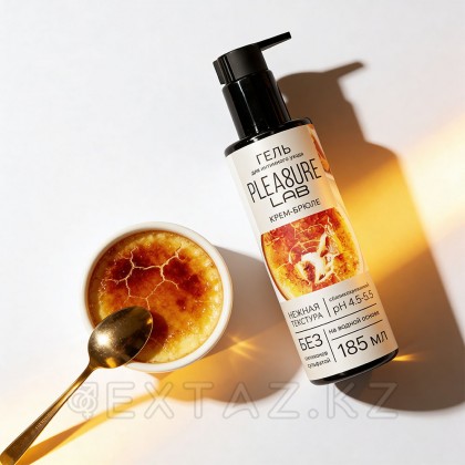 Съедобный лубрикант на водной основе Pleasure Lab Крем-брюле 185 мл от sex shop Extaz фото 2