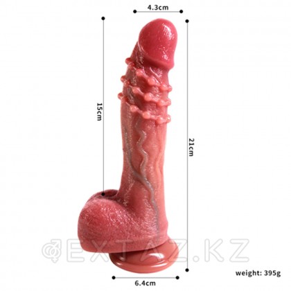 Реалистичный фаллоимитатор CompX (21 см) от sex shop Extaz фото 2