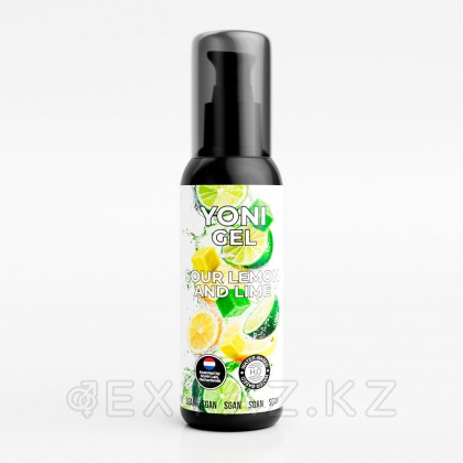 Лубрикант для орального секса SGAN YONI GEL со вкусом лимона и лайма, 100 мл от sex shop Extaz фото 2