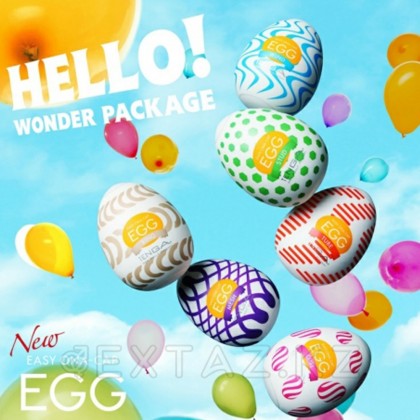 TENGA  Стимулятор яйцо WONDER MESH от sex shop Extaz фото 4