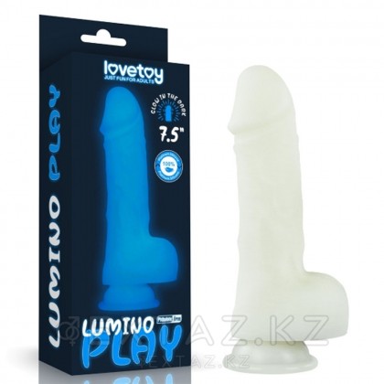 Фаллоимитатор Lumino Play светящийся в темноте (13,5*4 см) от sex shop Extaz фото 2
