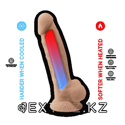 Фаллоимитатор SilexD Model 1 (23×4,7 см) с двойной плотностью бежевый от sex shop Extaz фото 2