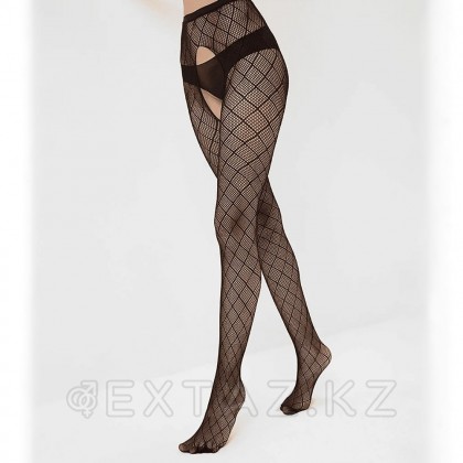 Колготки с доступом рисунок сетка, Sense, S/M от sex shop Extaz фото 4