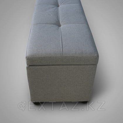 Мягкий диван-софа с полостью для хранения секс куклы (серый) от sex shop Extaz фото 3