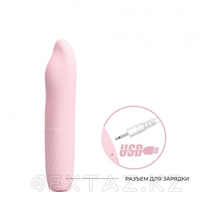 Мини вибратор Ronald с функцией ротации, 16*3,6 см от sex shop Extaz фото 6
