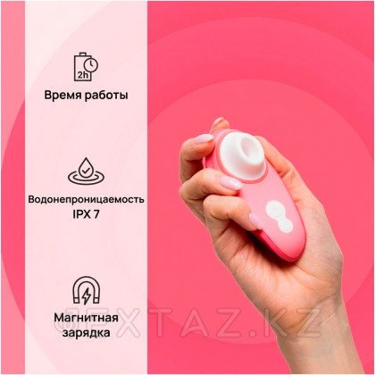 Бесконтактный клиторальный стимулятор Womanizer Liberty 2, розовый от sex shop Extaz фото 12