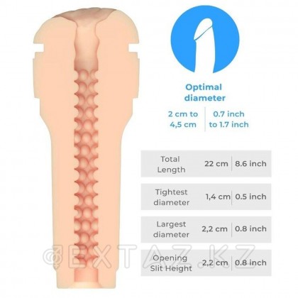 Мастурбатор Feel Stroker от KIIROO вульва (светло-коричневый) от sex shop Extaz фото 7