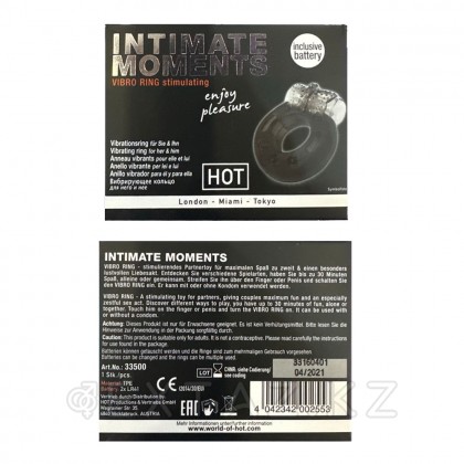 Стимулирующие виброкольцо на пенис HOT Intimate Moments от sex shop Extaz фото 2