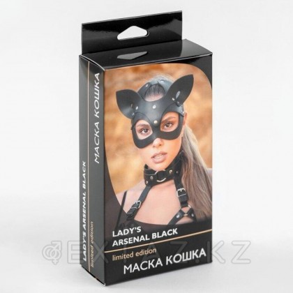 Маска Кошка Lady's Arsenal Black от sex shop Extaz фото 3