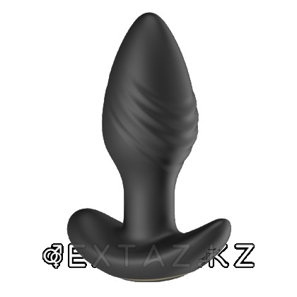 Анальный вибростимулятор с функцией вращения и пультом ДУ от sex shop Extaz