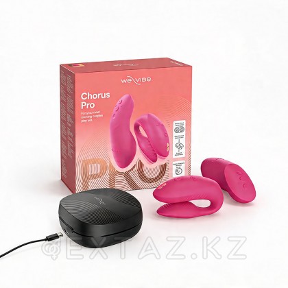 Вибратор для пар We-Vibe Chorus Pro, розовый от sex shop Extaz фото 15