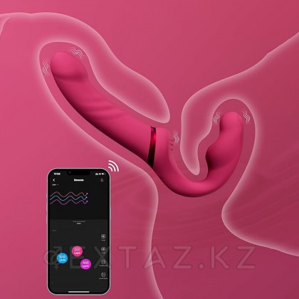 Страпон Lovense Lapis двусторонний, гибкий c вибрацией  от sex shop Extaz фото 7