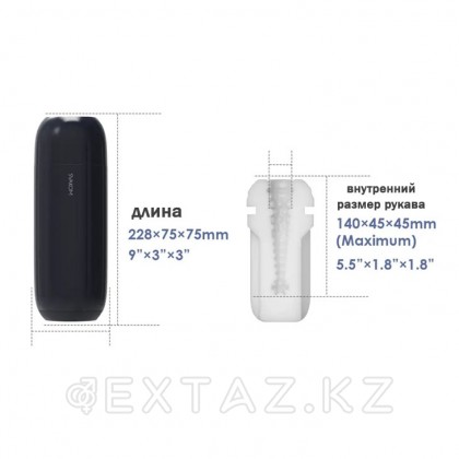 Автоматический интерактивный мастурбатор Sam Neo 2 Pro темно-синий от SVAKOM от sex shop Extaz фото 5
