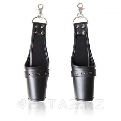 Наручники с кольцом для фиксации от sex shop Extaz