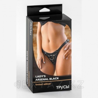 Трусики Lady's Arsenal Black от sex shop Extaz фото 3