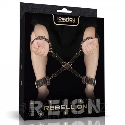 Набор фиксаторов Rebellion Reign (наручники, оковы для ног) от sex shop Extaz фото 2