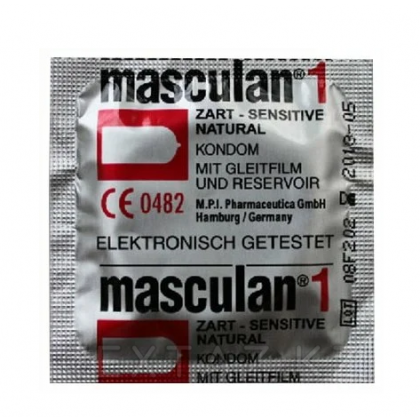 Презерватив Masculan Sensitive Plus № 3 (Нежные) от sex shop Extaz фото 4