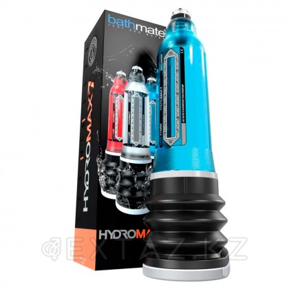 Гидропомпа BATHMATE - Hydromax-7, голубой от sex shop Extaz фото 4