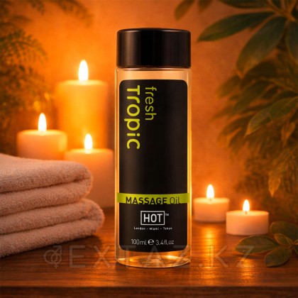 Массажное масло для тела Fresh Tropic от HOT, 100 мл от sex shop Extaz фото 3