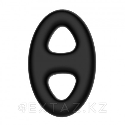 Двойное эрекционное кольцо на пенис и мошонку Crazy bull от sex shop Extaz