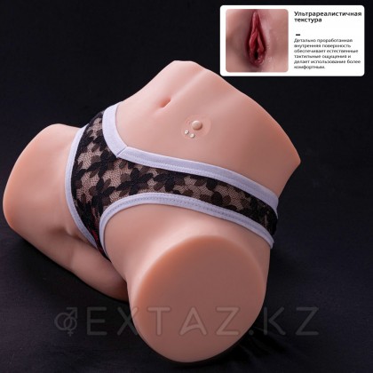 Реалистичный двойной мастурбатор Tracy с вибрацией от sex shop Extaz фото 15
