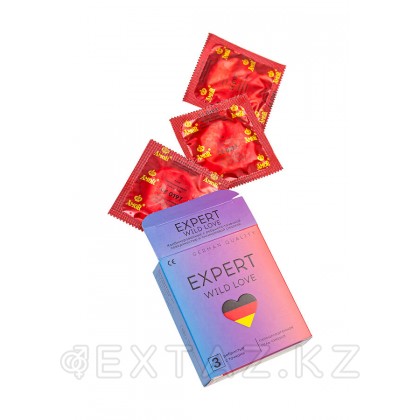 Презервативы EXPERT WILD LOVE № 3 (ребристые с точками), 3 шт. от sex shop Extaz фото 2