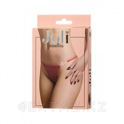 Трусики со стразами Joli Jamie, красный, OS от sex shop Extaz фото 8