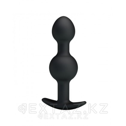 Анальный силиконовый плаг с двумя шариками от sex shop Extaz