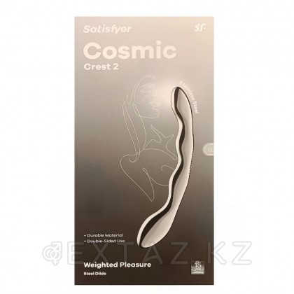 металлический стимулятор Satisfyer Cosmic Crest 2 от sex shop Extaz фото 3