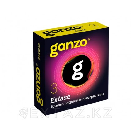 Презервативы GANZO Extase №3 (точечные, ребристые) от sex shop Extaz