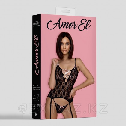 Комплект эротического белья Madrid черный S/M от sex shop Extaz фото 2