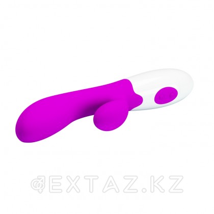 Вибратор с клиторальным стимулятором Alvis (20*3,3 см.) от sex shop Extaz фото 3