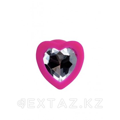 Анальная втулка ToDo by Toyfa Diamond Heart розовая от sex shop Extaz фото 4