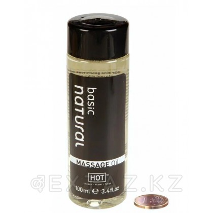 Массажное масло для тела Basic Natural от HOT 100 мл. от sex shop Extaz фото 3