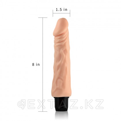 Вибратор реалистик (20 х 3,8 см.) от sex shop Extaz фото 3