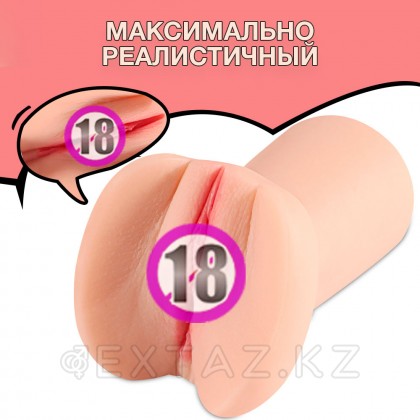 Реалистичный мастурбатор в виде вагины и половых губ Pamela от sex shop Extaz фото 11