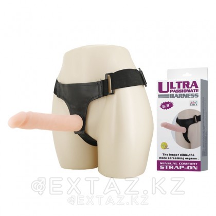 Страпон-реалистик гнущийся (22,5×4,5 см) от sex shop Extaz фото 8