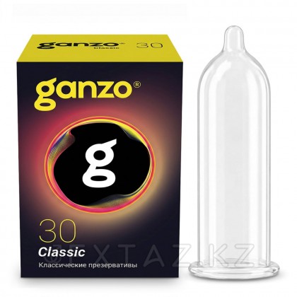 Презервативы классические Ganzo Classic Black Edition 30 шт. от sex shop Extaz